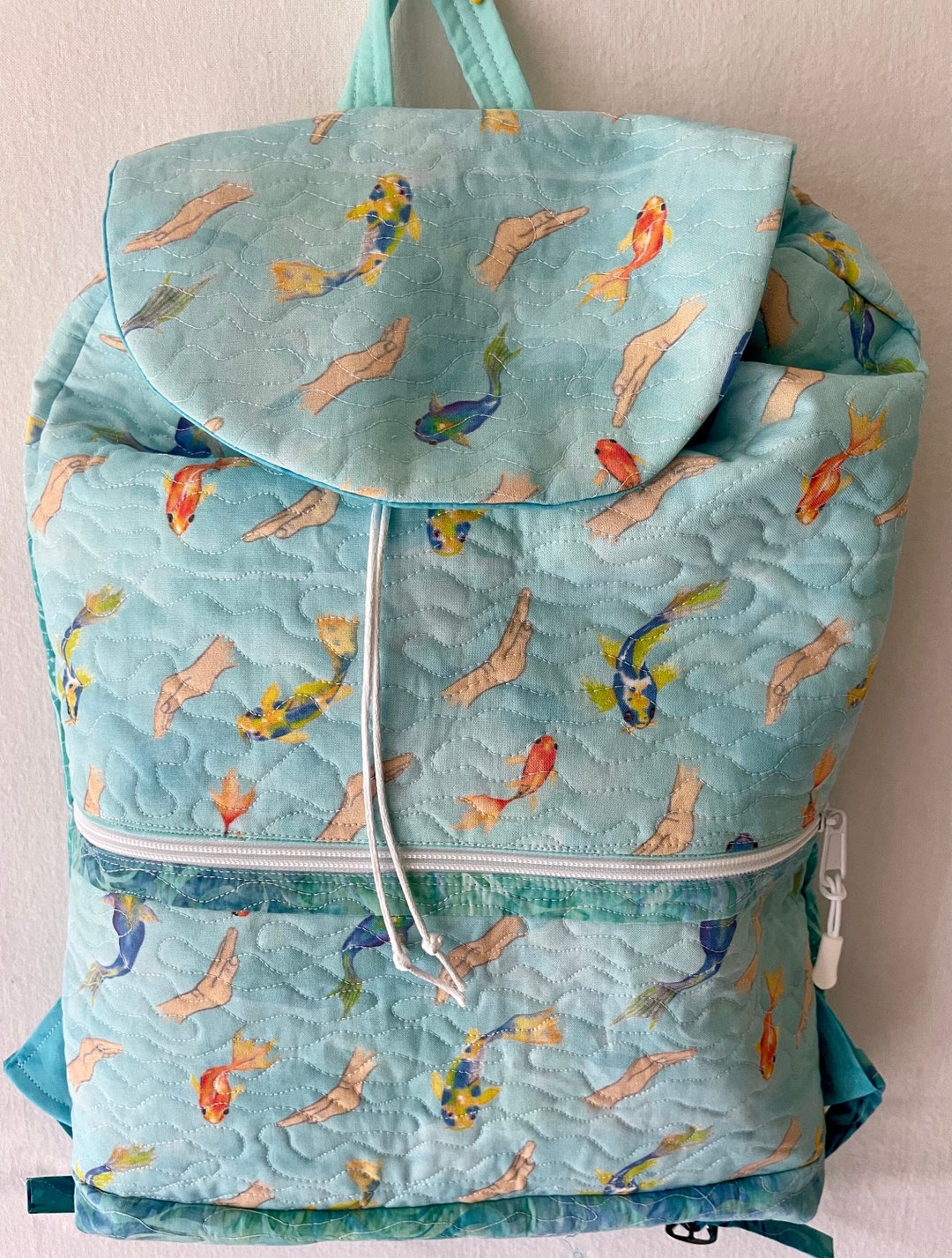 ASL ILY American Sign Language Kids Child Adult Small Backpack Etsy