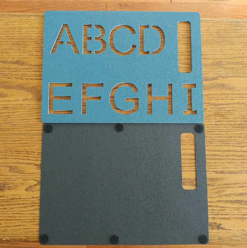 custom communication letter alphabet boards etsy