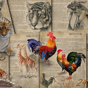 Simbiologia animale stampabile 9, Libro delle ombre - Animale spirituale, Animale totem, Animale di potere, Simbolismo celtico, Mitologia, Folclore, BOS, Fai da te