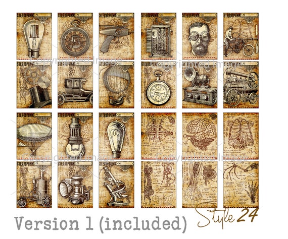 Start The New Year With A Printable Steampunk Writing Journal Start The New Year With A Printable Steampunk Writing Journal