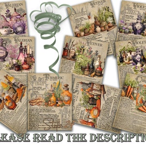Huiles essentielles terreuses | Imprimable | Livre des ombres | Guide botanique des huiles essentielles | Aromathérapie | Guide des sorcières | Grimoire | DIY wicca