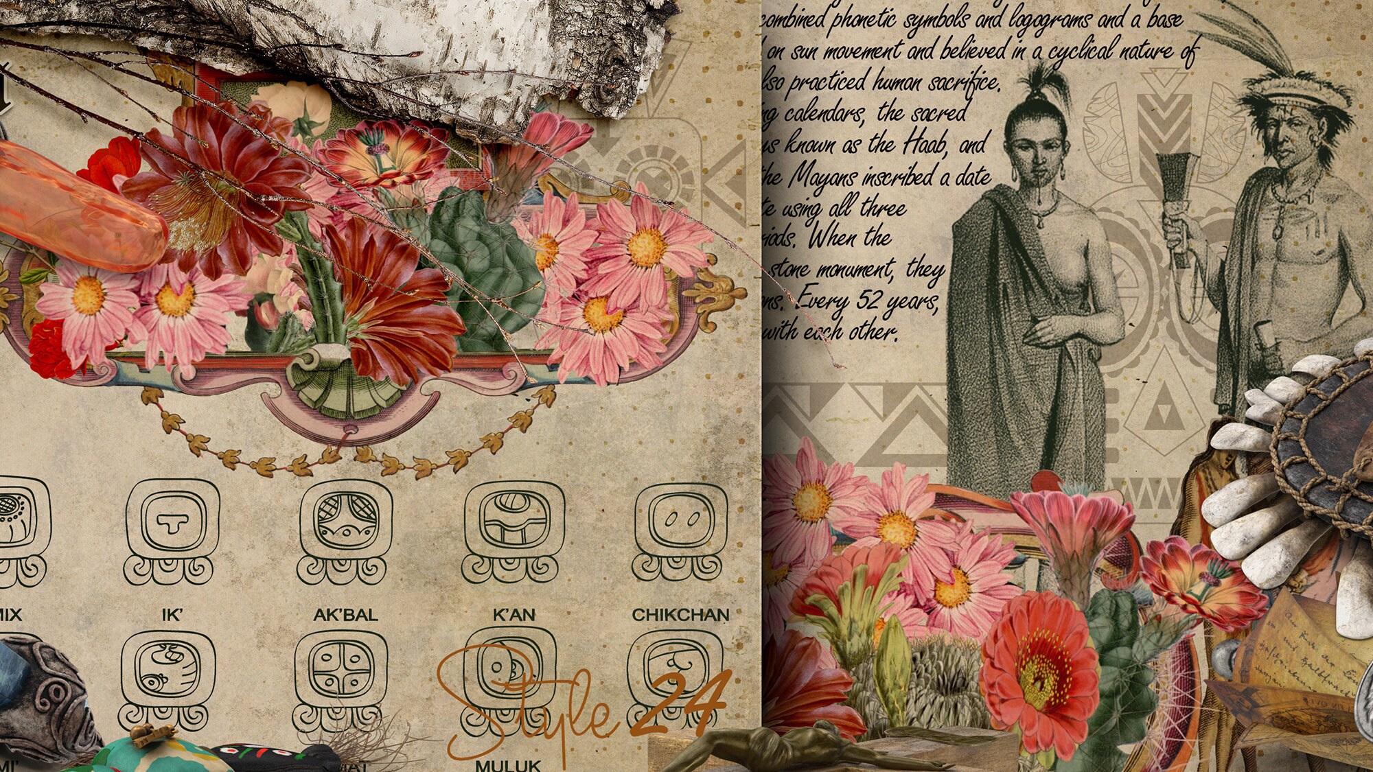 Aztec Mayan Signs and Symbols, Book of Shadows Printable Pages (PDF) - Etsy