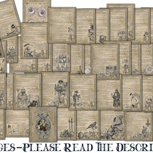 Guida di riferimento sulla tasseografia, Libro delle ombre, Set di lettura delle foglie di tè stampabile, Download digitale, BOS, Stregoneria, Come leggere le foglie di tè