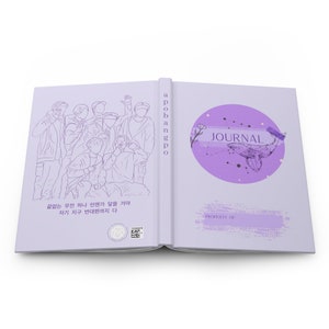 bts - hardcover journal matte