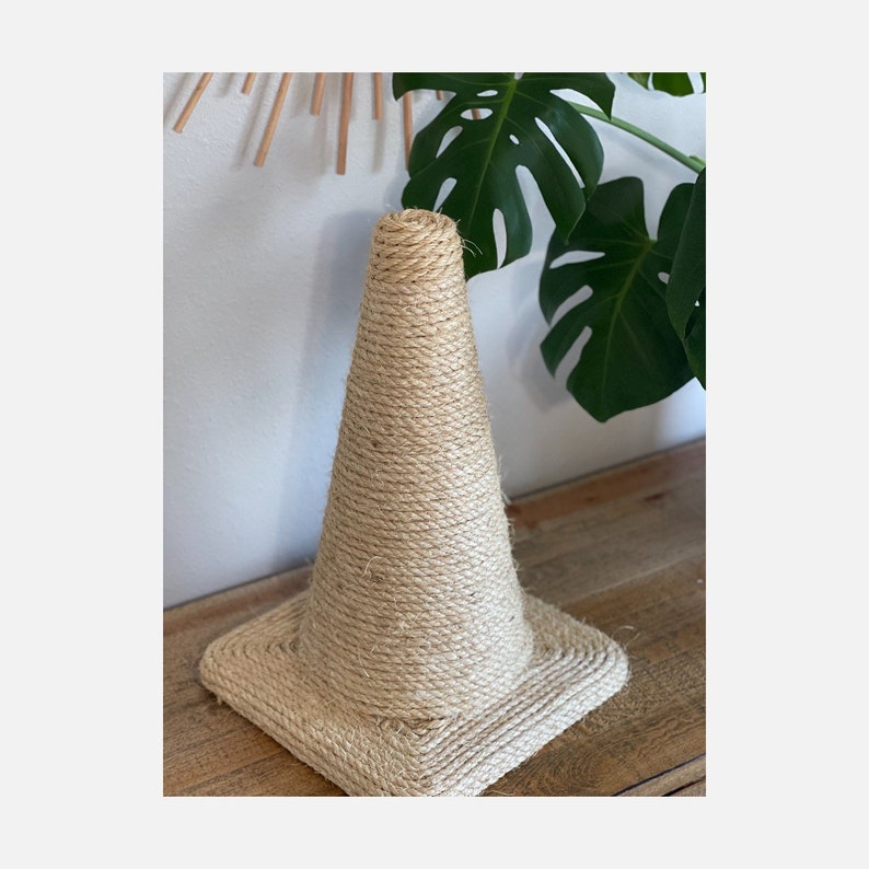 Cone Cat Scratching Post Etsy