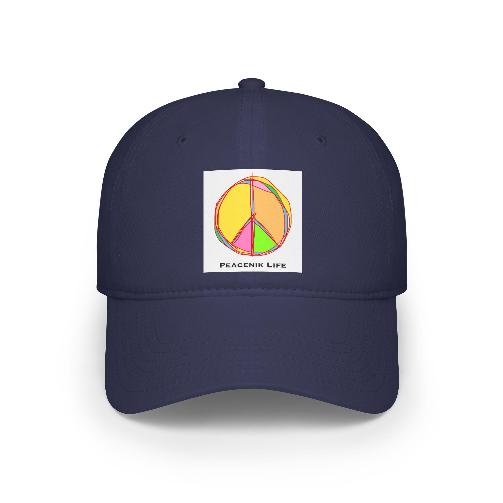 Peacenik Life - Low Profile Cotton Baseball Cap - Etsy