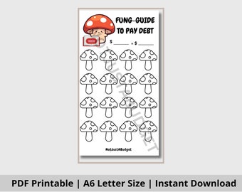 Fung-Guide to Pay Debt Mini Saving Challenge | Low Income | Low Budget | A6 Envelopes | Mini Savings Challenge | Digital Challenge