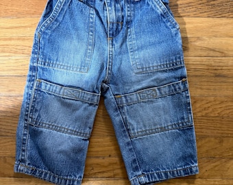 Vintage WonderKids 12M Denim Cargo Pants