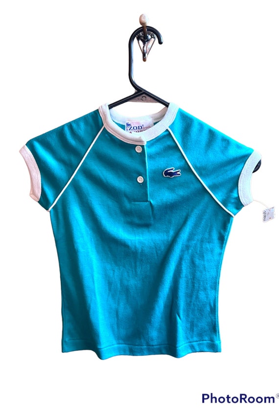 Vintage Deadstock Girla Grewn Izod Lacoste Ringer 