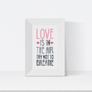 Romantic Quotes: Valentine's Day Cross Stitch - PDF Download