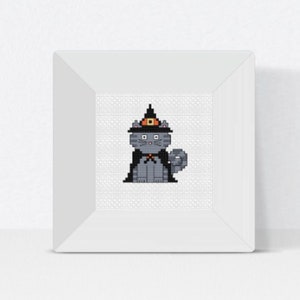 Cat Cross Stitch, Halloween Cross Stitch Pattern, Cat Cross Stitch Pattern - Cat PDF Pattern Download Instantly