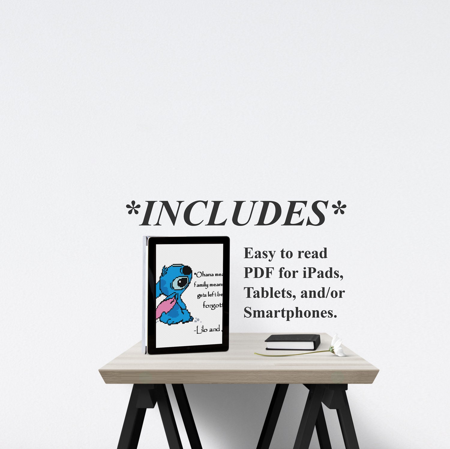 Lilo & Stitch Cross Stitch Pattern Disney Cross Stitch Etsy