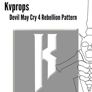 Devil May Cry 4 Rebellion Sword Pattern