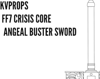 Final Fantasy VII Crisis Core : Angeal Buster Sword Pattern