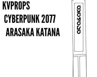 Cyberpunk 2077 : Arasaka Katana Pattern