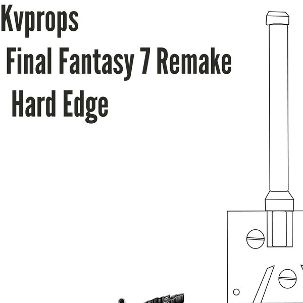 Final Fantasy VII Remake Hard Edge Pattern