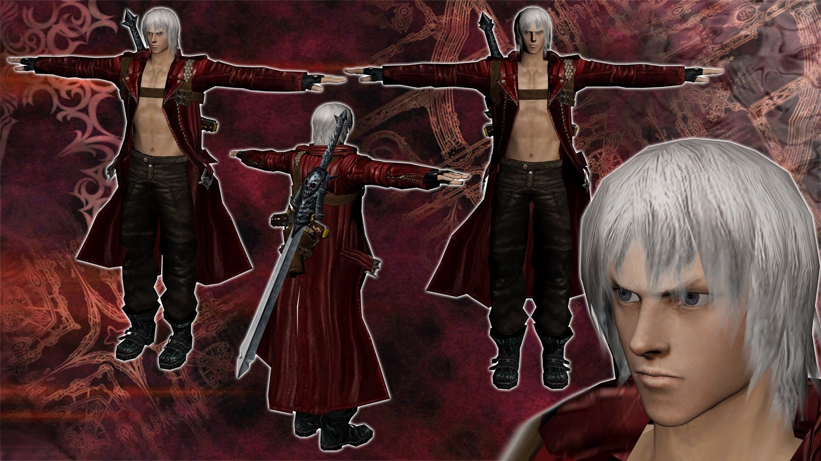 Devil May Cry 3 Vergil Outfit Pattern 