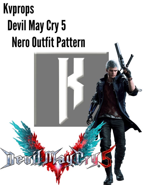 Devil May Cry 5 Nero Outfit Pattern 