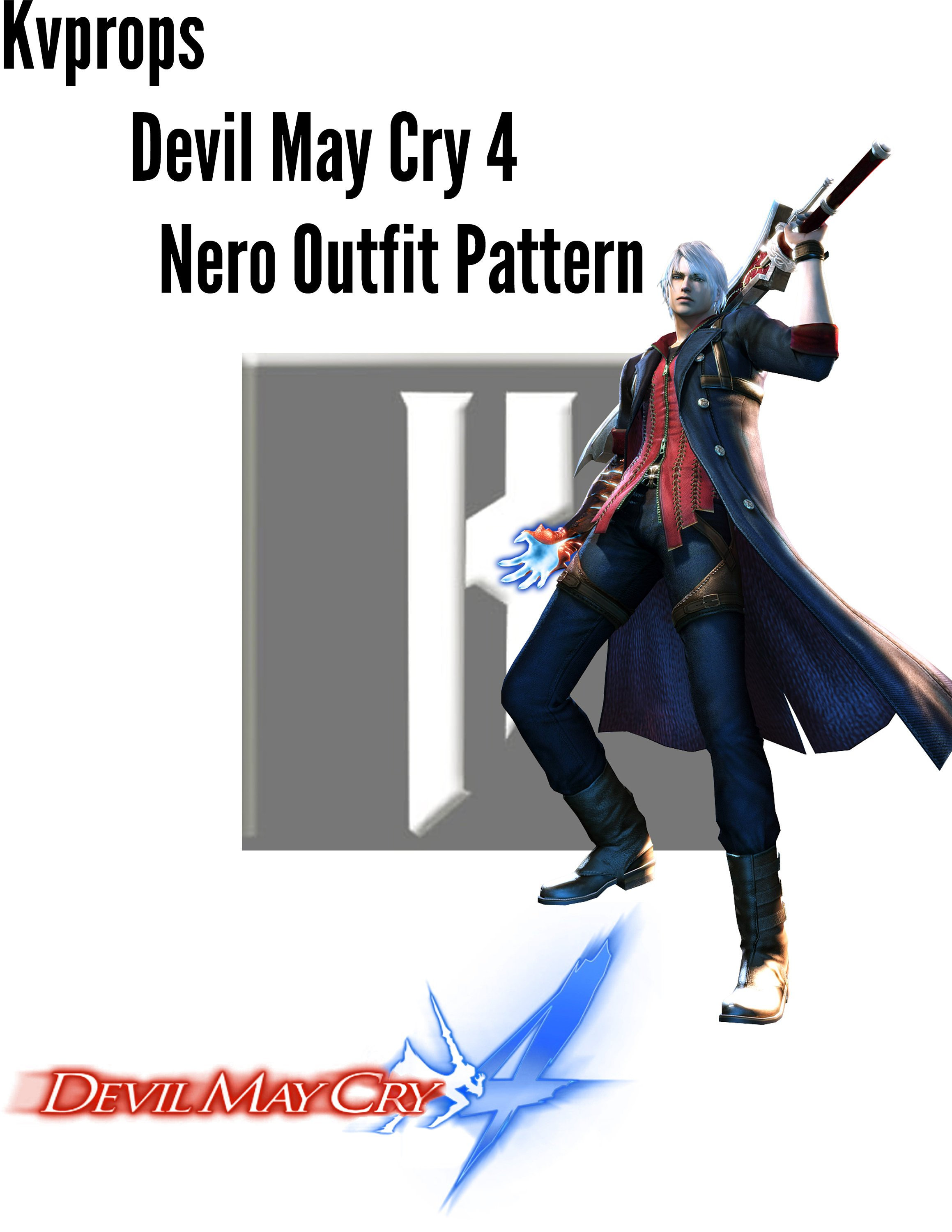 Video Game Devil May Cry 4 Nero Coat - Jackets Expert