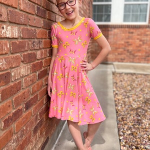 Circle Skirt Toddler Twirl Dress PDF Sewing Pattern - Pattern #108 image 3