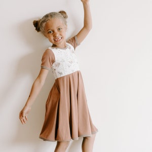 Circle Skirt Toddler Twirl Dress PDF Sewing Pattern - Pattern #108 image 2