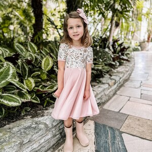 Circle Skirt Toddler Twirl Dress PDF Sewing Pattern - Pattern #108 image 5