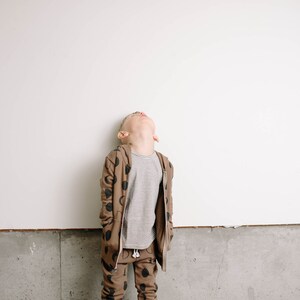 Kids Zip-Up Hoodie with Kangaroo Pocket PDF Sewing Pattern - Pattern #107 image 3