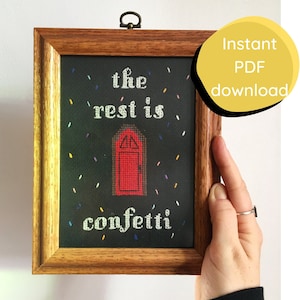 Haunting of Hill House Inspired Cross Stitch Pattern Instant PDF download