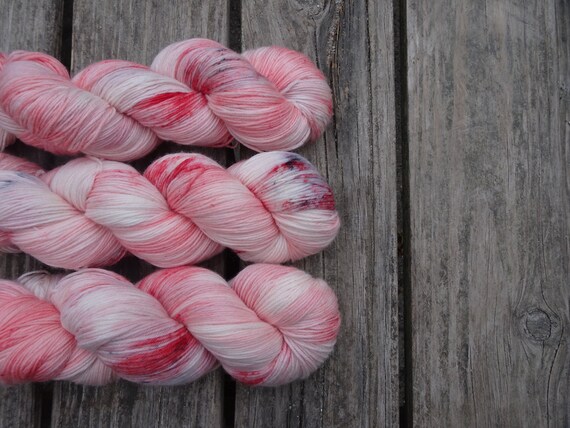 Hand-dyed Merino 100g Cashmere and Nylon Sock Yarn