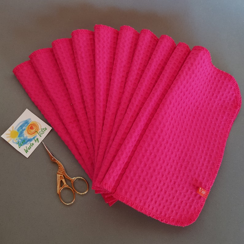 Green Washable Paper Towels Set of 10 Unpaper Towels 9 Etsy