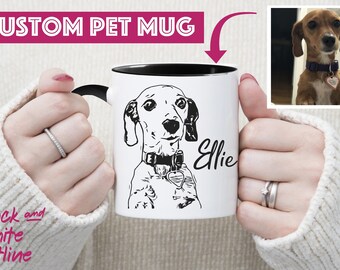 Dog Mug Personalized with your dog | Custom dog Mug | Dog Gift | Dog Lover gift | Custom dog mug | Dog lover | Personalized dog Mug