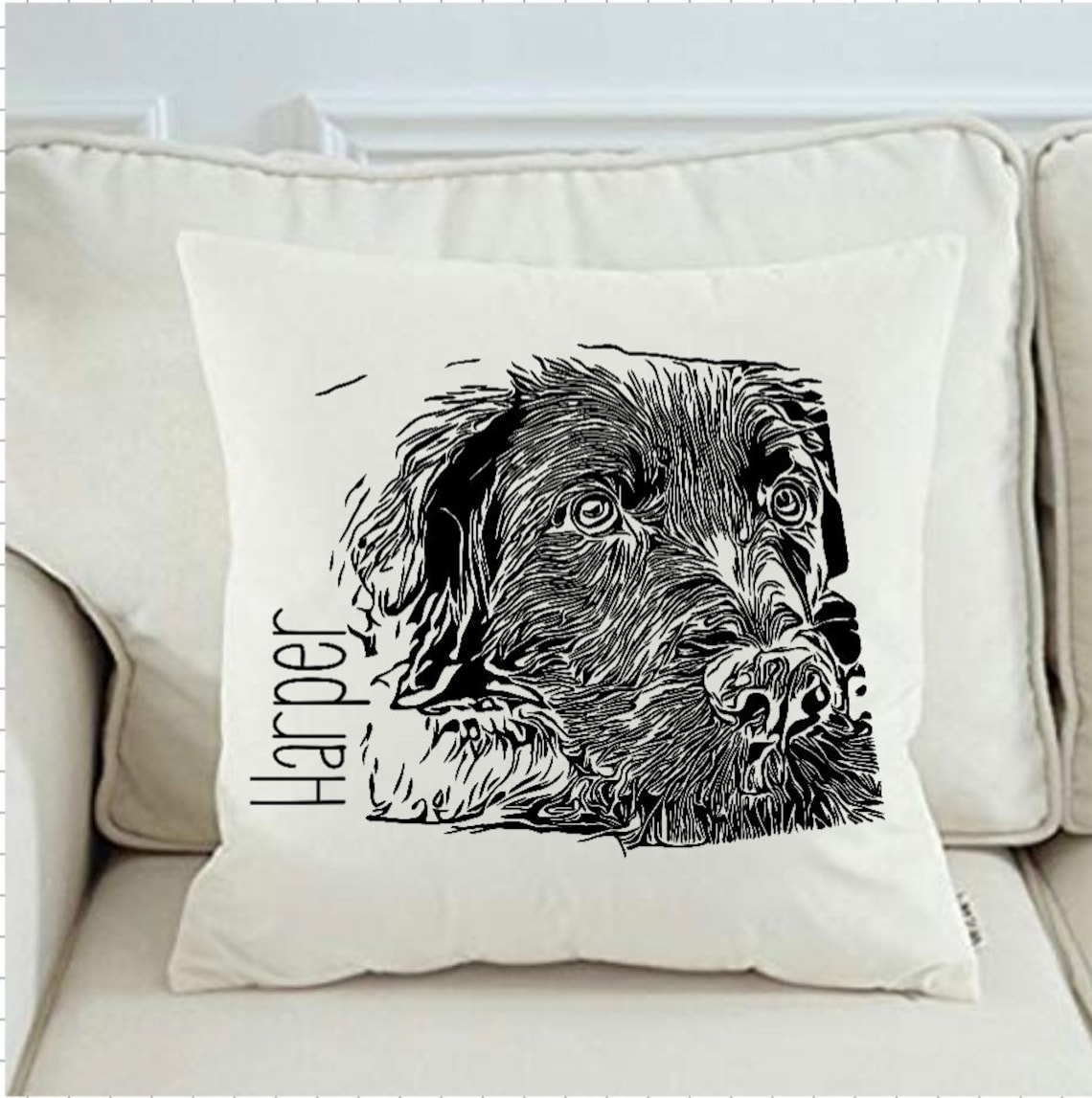 Personalized Dog Pillows Pillow Covers Custom Pillow Any Etsy
