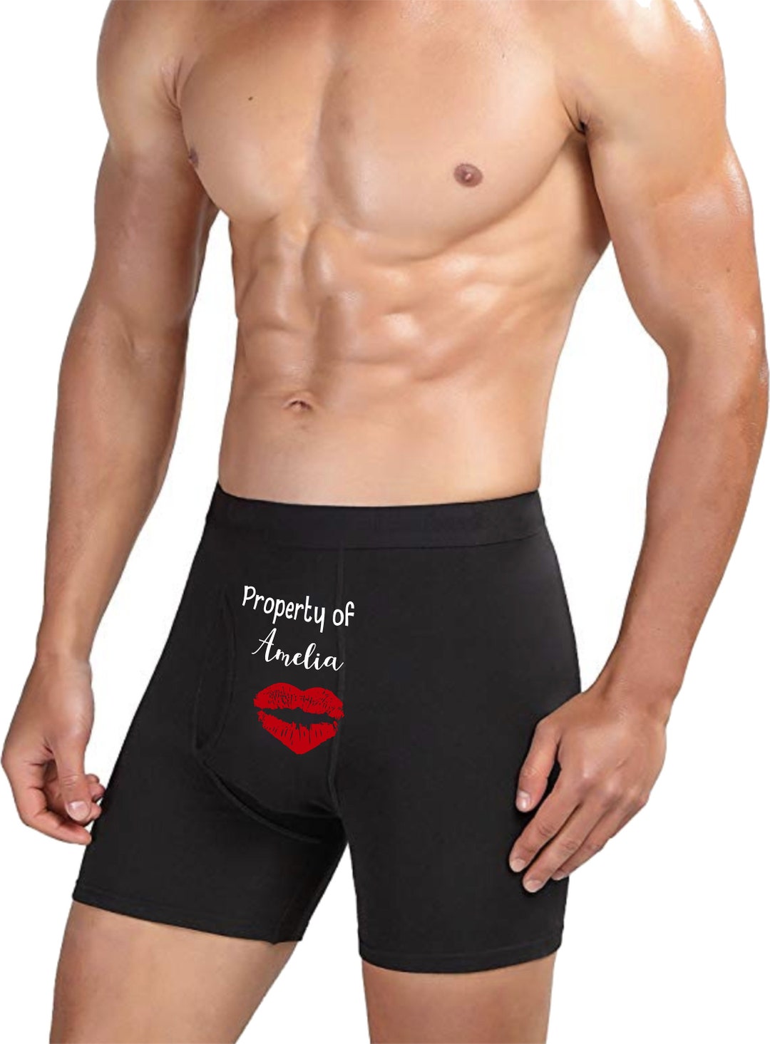 Naughty Valentines Day Boxer Briefs, Funny Boxers, Valentine's Day Gift ...
