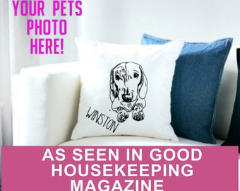 Personalized Dog Pillows| Pillow Covers | Custom Pillow | Any Animal Pillow