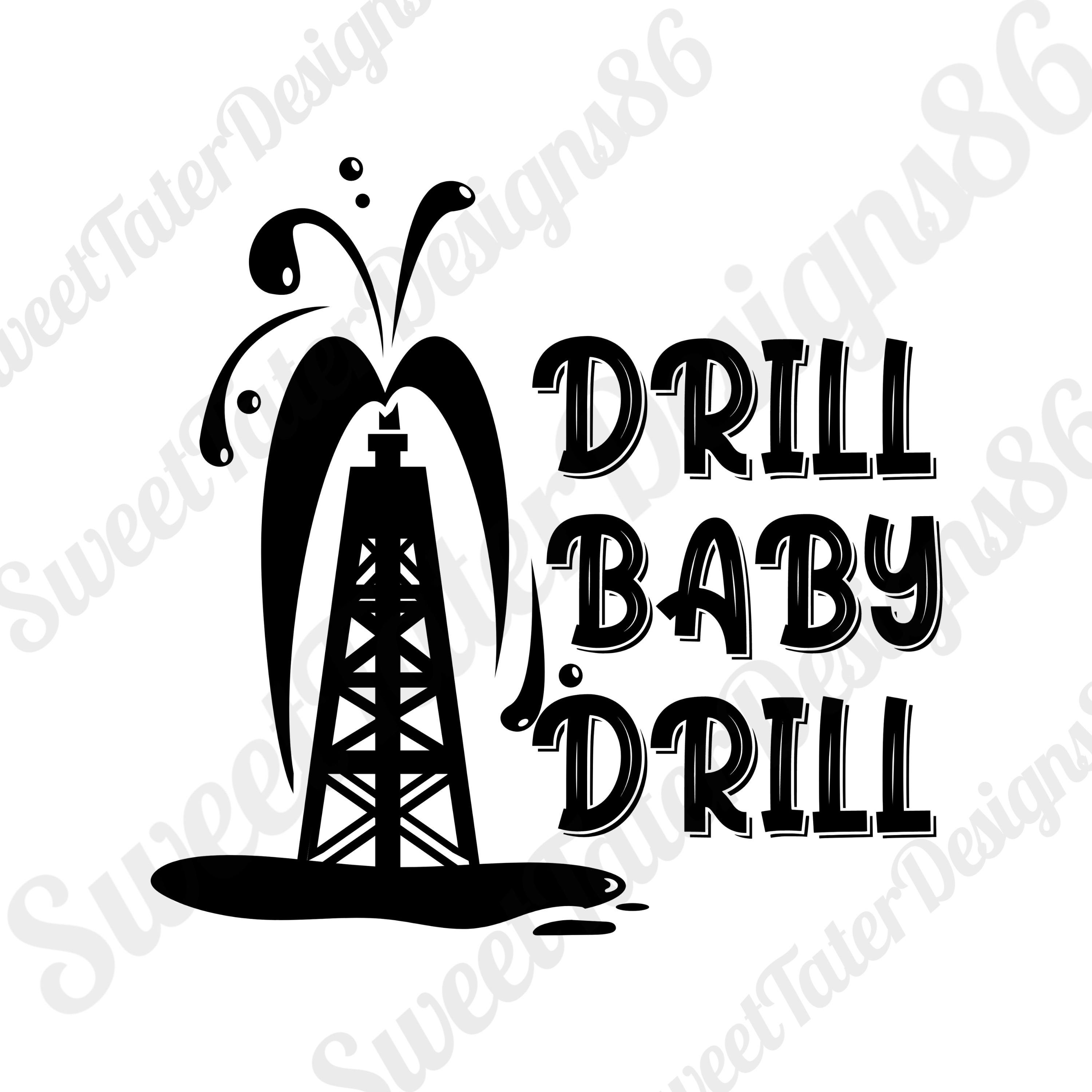 Drill Baby Drill Lauren Boebert Oil and Gas Oil Rig Worker FJB Etsy