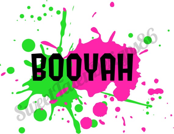 Booyah Splatoon Sublimation PNG ONLY -  Finland