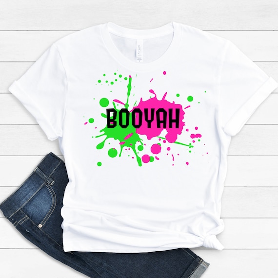 Booyah splatoon Sublimation PNG ONLY