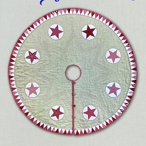 Christmas Tree Skirt pattern by Granny Maud&#39;s Girl