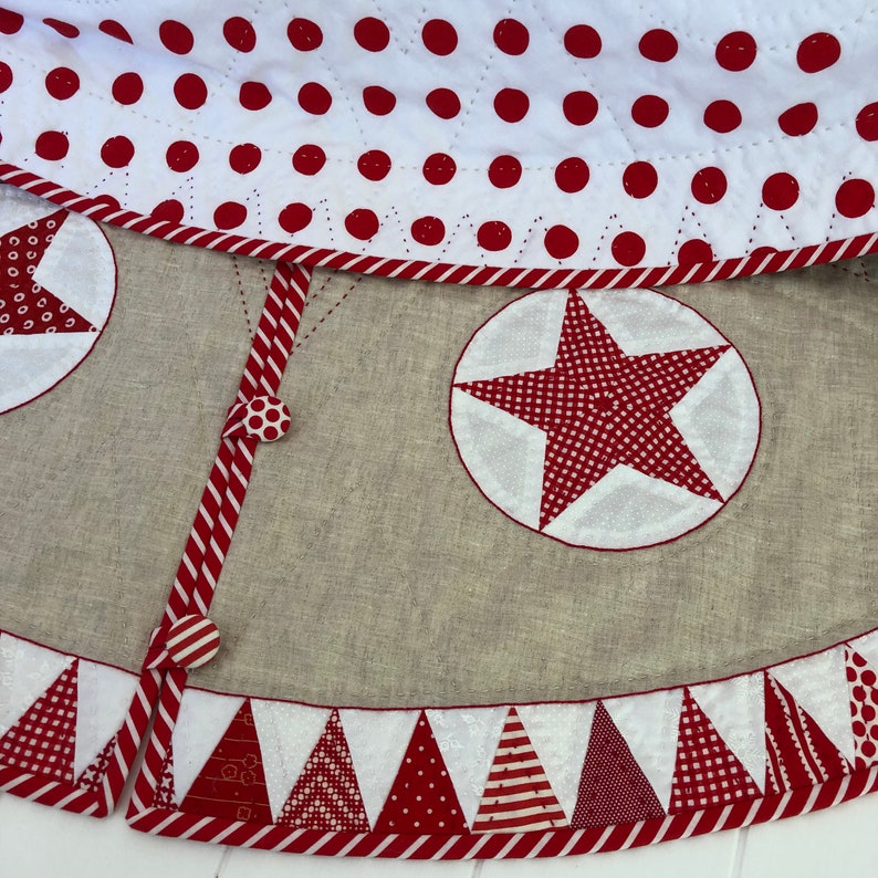 Christmas Tree Skirt pattern by Granny Maud's Girl image 4
