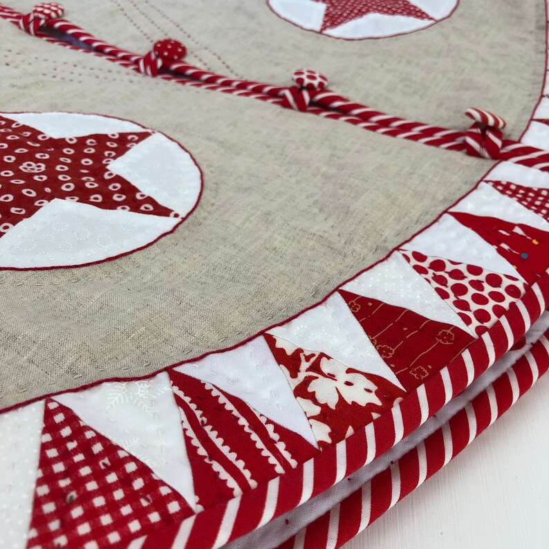 Christmas Tree Skirt pattern by Granny Maud's Girl image 6