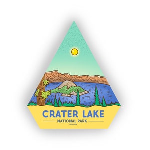 Crater Lake National Park Sticker