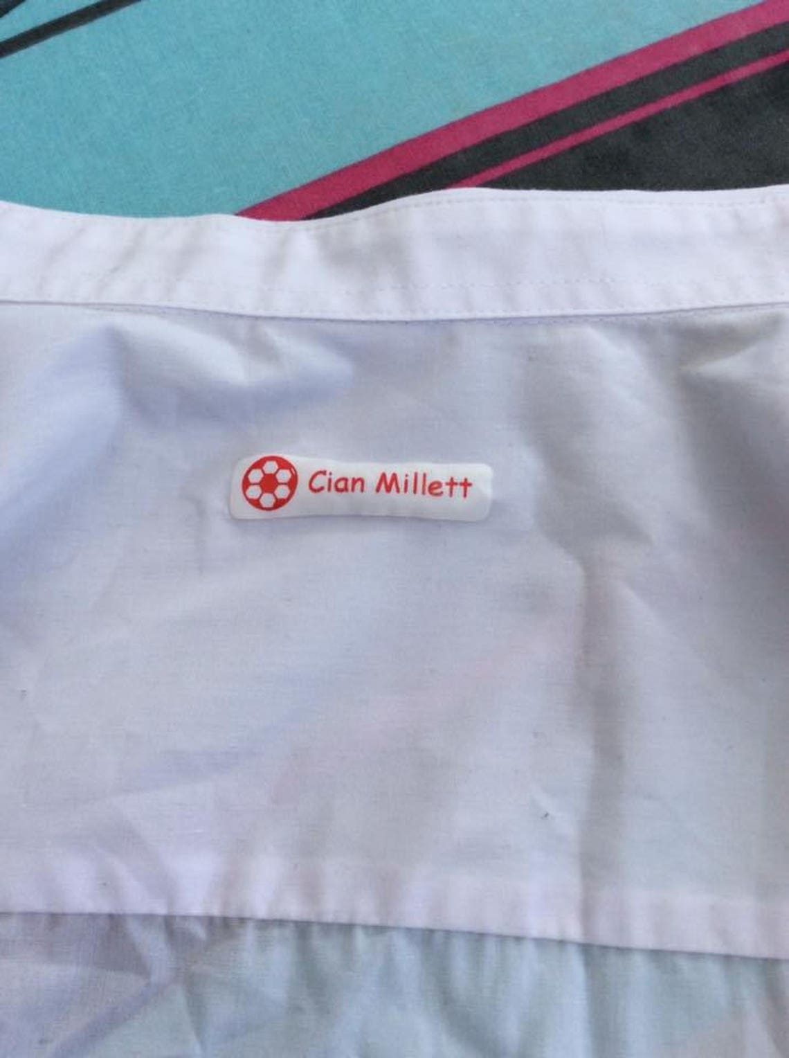 Personalised Iron on Name Labels School Uniform Clothing Etsy