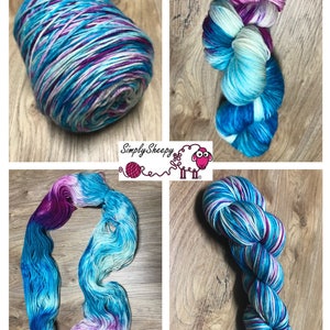 Caribbean Vacation Hand Dyed Yarn