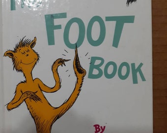 Children's book  The Foot Book  Copyright 1968