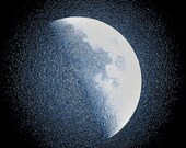 Digital Moon, Wall Art, Home Decor, Wall Decor, Printable Wall Art, Art Prints, Photography, Digital Download,Print