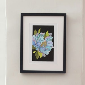 Floral Watercolor PRINT, Fine Art Print, Wall Art, Home Decor