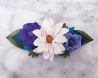Felt Flower Baby Elastic Headband
