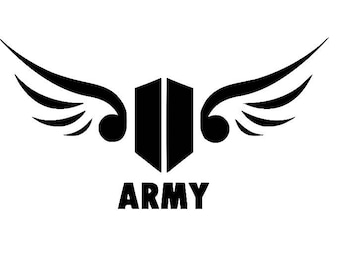 Bts army decal | Etsy