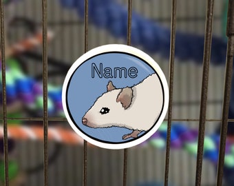 Enclosure Name Plate Ceramic - Mouse V2