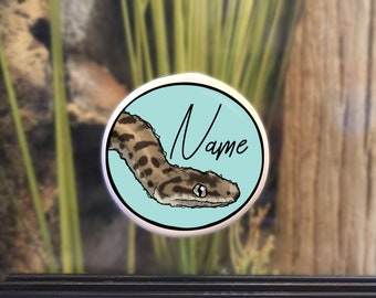 Enclosure Name Plate Ceramic - Children's Python / Antaresia